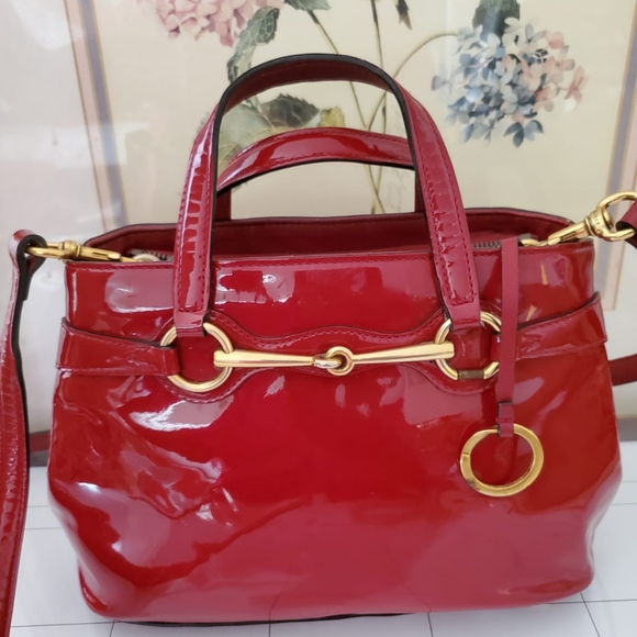 Gucci Red Patent Bag Limited Edition - Picture 9 of 12